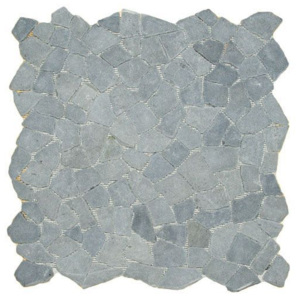 Mozaika Garth z andezitu - černá / tmavě šedá obklady 1 m2