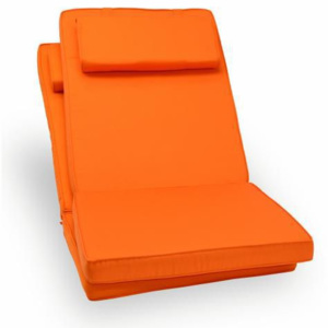Sada 2 kusů polstrování na židli Garth - oranžová