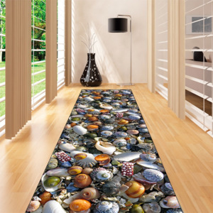 BIGA Mořský svět moderni koberec, šedý Velikost: 100x200