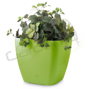 Samozavlažovací květináč G21 Cube maxi zelený 45cm
