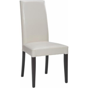 Židle ANTONY | Odstín: buk,Sedák: koženka nero