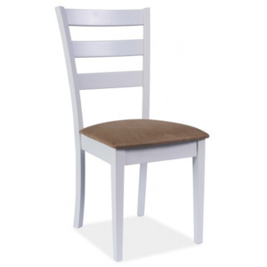 Jídelní dřevěná židle CD-86 bílá