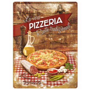 Nostalgic Art Plechová cedule Pizzeria Rozměry: 30x40cm