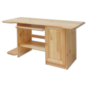 Dřevěný pracovní stůl s dvířky typ RB111 KN095