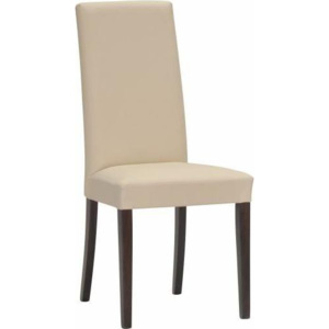 Stima Židle NANCY | Odstín: buk,Sedák: koženka beige