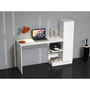 MINAR psací stůl MATILDA bílý118x45x75 cm