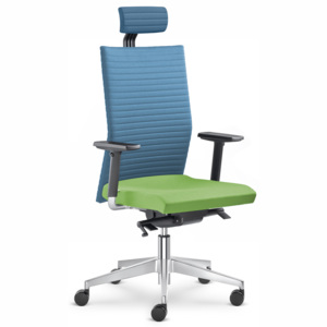 LD seating Element 435-SYS-F40-N6 - Kancelářská židle - modrá/zelená