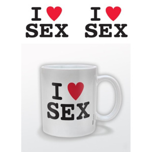 Hrnek I (heart) Sex – I Love Sex