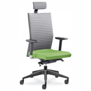 LD seating Element 435-SYS - Kancelářská židle - šedá/zelená