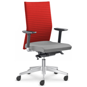 LD seating Element 430-SYS-F40-N6 - Kancelářská židle - červená/šedá
