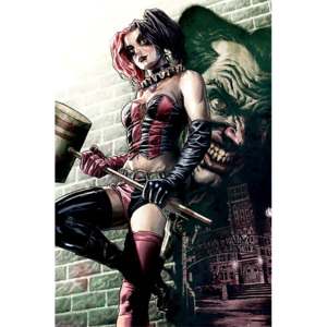 Plakát, Obraz - Batman - Harley Quinn Pose, (61 x 91,5 cm)