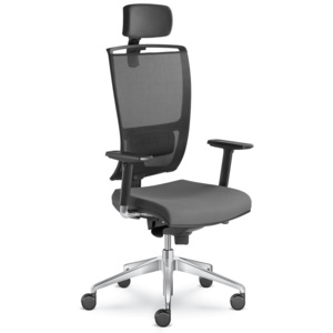 LD seating Lyra Net 201-SYS-F80-N6 - Kancelářšká židle - Hnědá