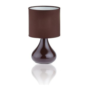 CLEO NL7 - stolová lampa - hnedá