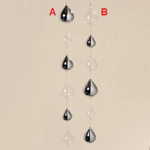 Girlanda Drop sklo 60cm Provedení: A