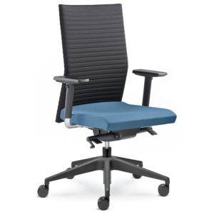 LD seating Element 430-SYS - Kancelářská židle - černá/modrá