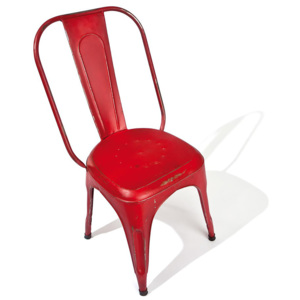 Židle AIX retro červená