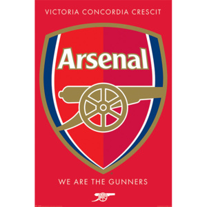 Plakát, Obraz - Arsenal FC - Crest, (61 x 91,5 cm)