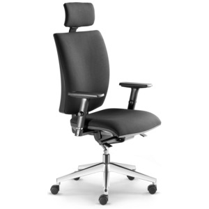 LD seating Lyra 237-SYS-F80-N6 - Kancelářšká židle - Hnědá