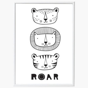 Plakát Roar 50x70 cm