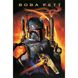 Plakát, Obraz - Star Wars - Boba Fett, (61 x 91,5 cm)