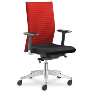 LD seating Element 430-SYS-F40-N6 - Kancelářská židle - červená/černá