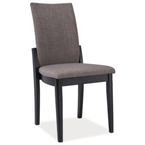 CESARIO jídelní židle, šedá/černá