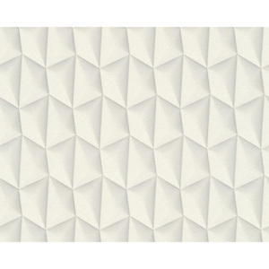 32708-1 tapety na zeď Mac Stopa | 0,53 x 10,05 m | bílá, šedá