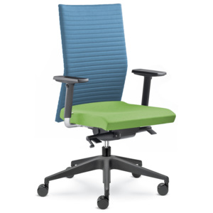 LD seating Element 430-SYS - Kancelářská židle - modrá/zelená