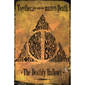 Plakát, Obraz - Harry Potter - Deathly Hallows, (61 x 91,5 cm)