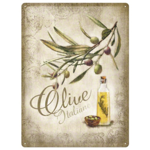 Nostalgic Art Plechová cedule Olive Italiane 30x40cm Rozměry: 30x40cm