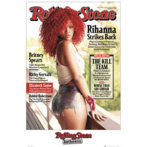 Plakát, Obraz - the Rolling Stone - Rihanna, (61 x 91,5 cm)