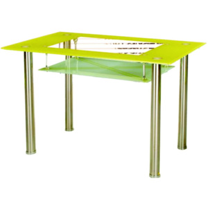 FALCO B 175 zelený jídelní stůl
