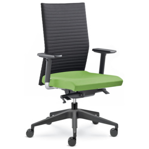 LD seating Element 430-SYS - Kancelářská židle - černá/zelená