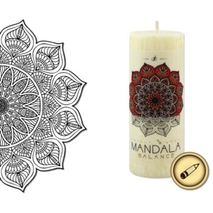 Vonná svíčka Mandala | Rovnováha