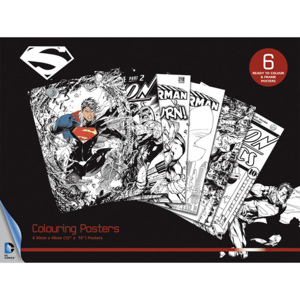 Vybarvovací Plakát DC Comics - Superman