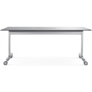 Wiesner-Hager n_table 3994-832 - Obdélníkový stůl 160x80cm - Tm.šedá
