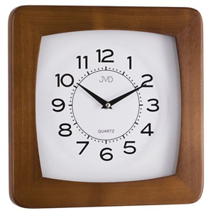 Dřevěné čitelné nástěnné hodiny JVD N29041/11