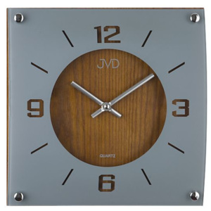 Dřevěné hodiny JVD N28012/11 na zeď
