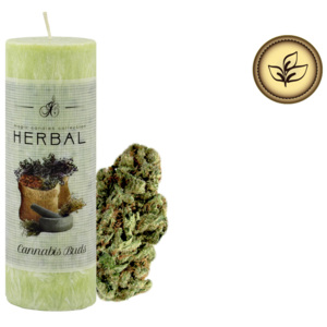 Vonná svíčka Herbal | Cannabis Buds