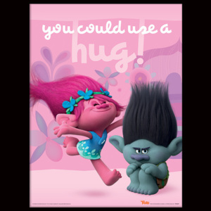 Posters Obraz na zeď - Trollové - Hug