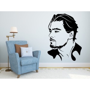Leonardo DiCaprio - Samolepka na zeď - 50x36cm