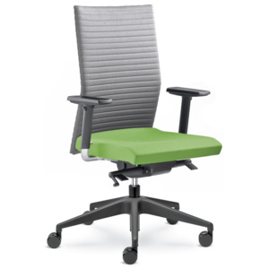 LD seating Element 430-SYS - Kancelářská židle - šedá/zelená