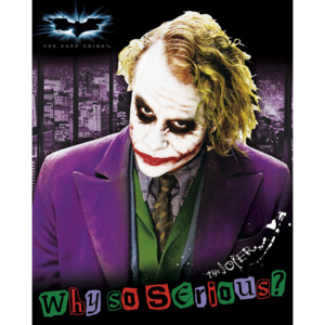 Plakát, Obraz - Batman: The Dark Knight - Joker, (40 x 50 cm)