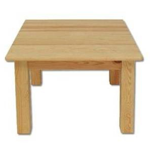 Drewmax ST109 - Konferenční stolek z masivní borovice 76x76x46cm - Dub
