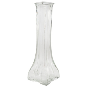 Skleněná váza "SQUARE" 6.5x6.5x21,5cm