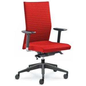 LD seating Element 430-SYS - Kancelářská židle - červená/červená