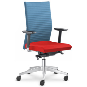 LD seating Element 430-SYS-F40-N6 - Kancelářská židle - modrá/červená