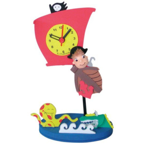 Originální dětské nástěnné hodiny La Fantaisie LC 971 - fantazie mořského světa