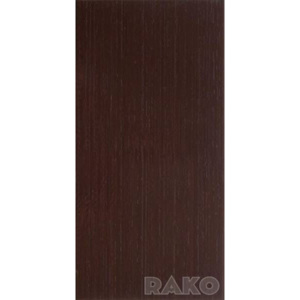 Rako PARIS Obklad, tmavě hnědá, 19,8 x 39,8 cm / WARMB024