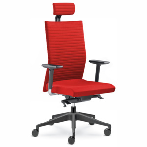 LD seating Element 435-SYS - Kancelářská židle - červená/červená